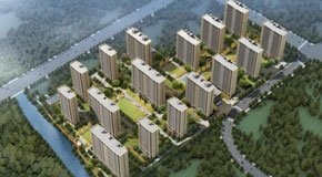 项目位于如东富春江路南